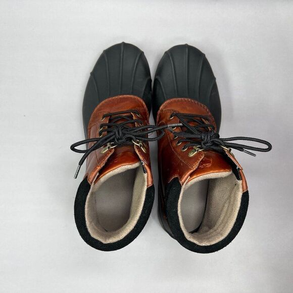 Sperry Men's Size 10 Avenue Brown Leather Waterproof Duck Boots‎ - Picture 9 of 11